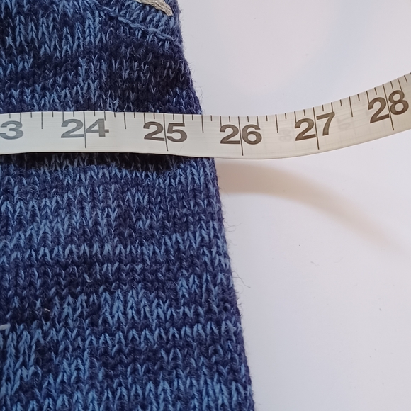 STAR BLUE ORIGINALS STUDIO UGLY VEST Size XL reindeer light dark blue zip - Picture 10 of 12